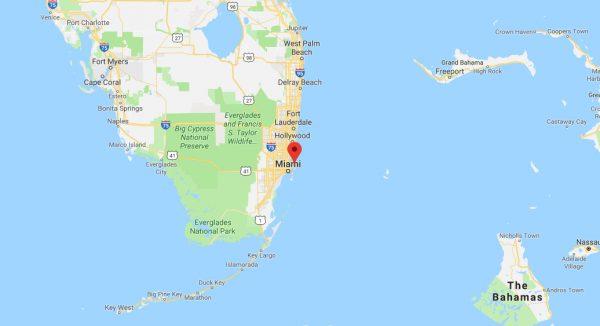 Mimi Beach, Florida. (Screenshot/Google Maps)