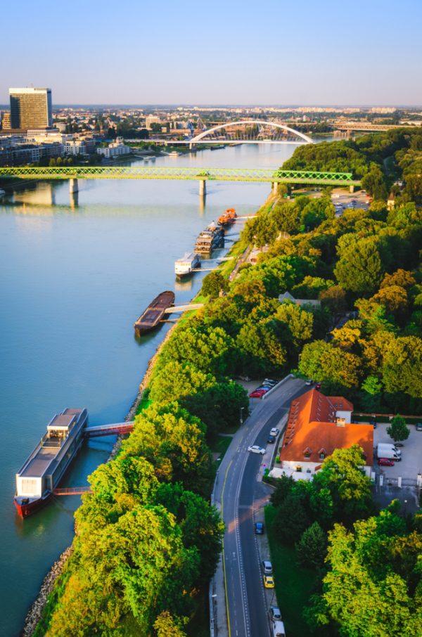 Along the bank of the Danube in Bratislava. (Yuliya_P/Shutterstock)