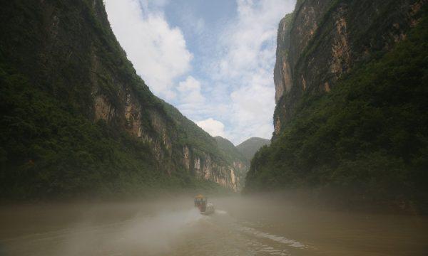 The Misty Gorge on the Yangtze River. (Andrew Wong/Getty Images)
