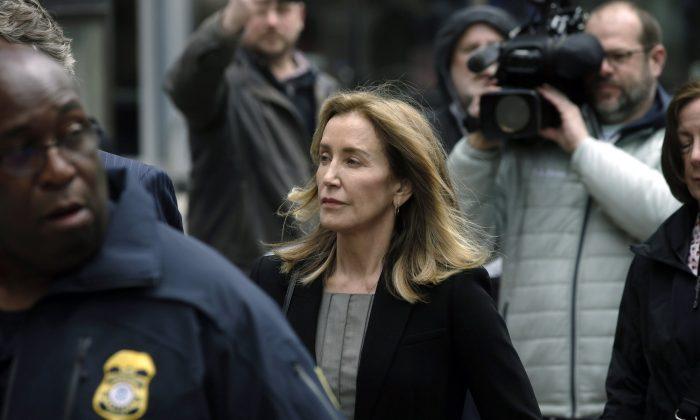 Felicity Huffman Cries as She Pleads Guilty in College Admissions Scheme