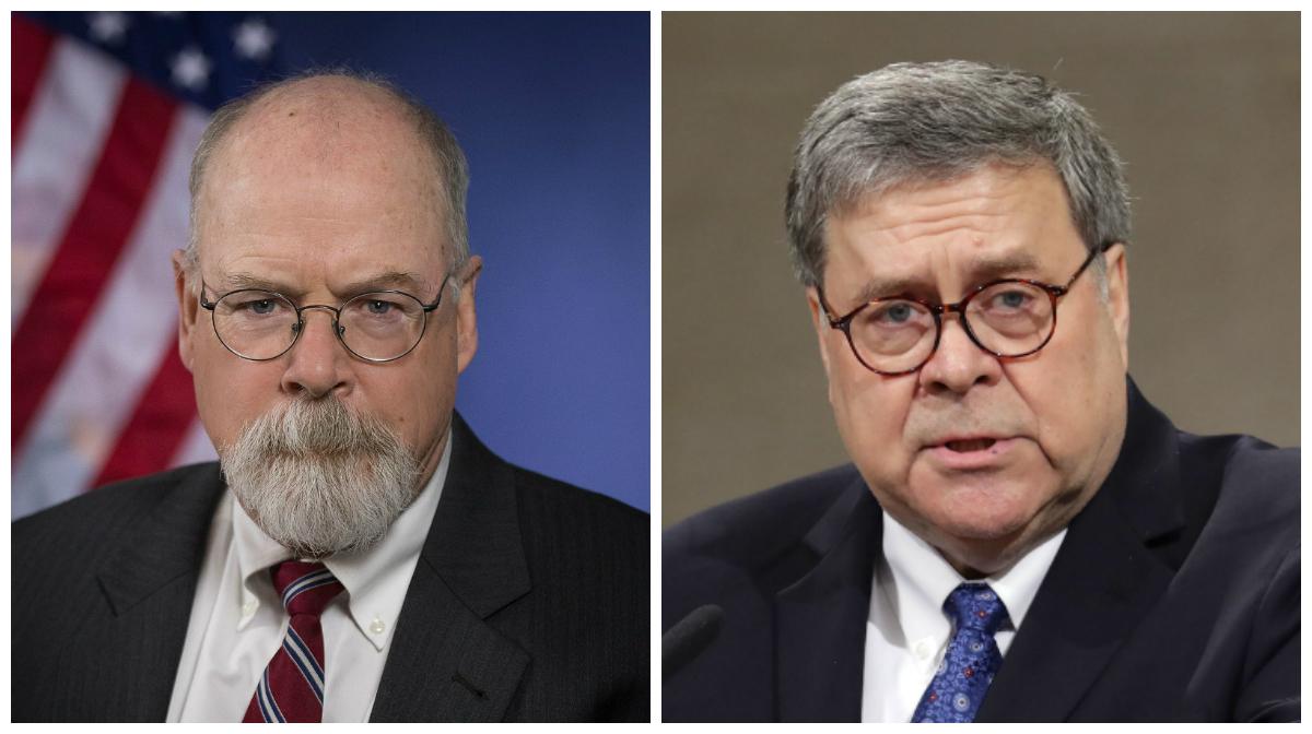 Barr: John Durham Will 'Get to the Bottom' of Trump-Russia Investigation