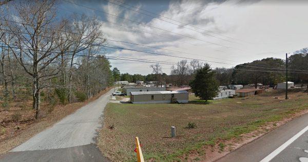 The Eagle Point trailer park, Covington, Georgia. (Screenshot/Google Maps)