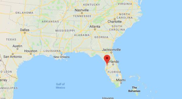 Pasco County Florida (Screenshot/Google Maps)