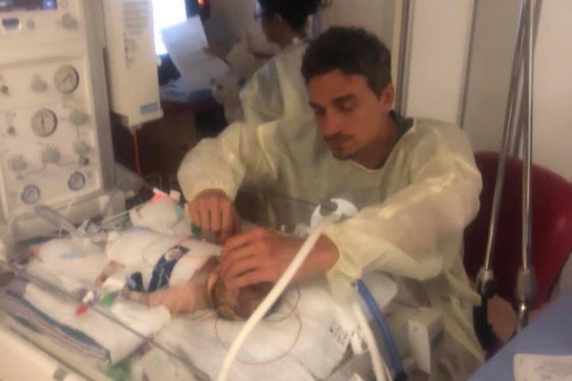 Matthew Accurso, baby's Matthew's father (Mary and Peter Camiolo/GoFundMe)