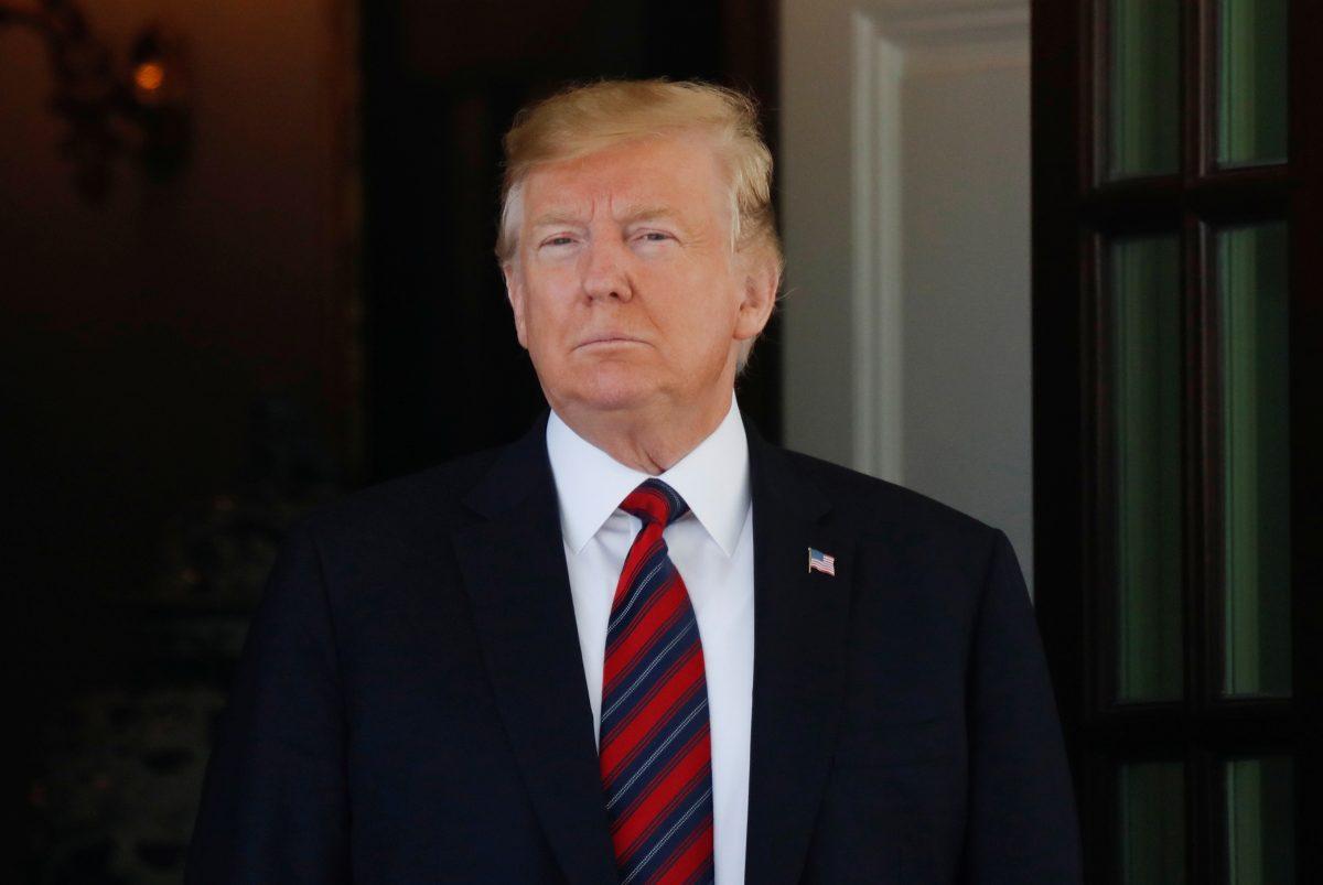 President Donald Trump at the White House on May 16, 2019. (Carlos Barria/Reuters)