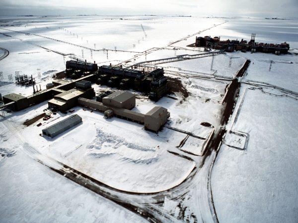 BP's Prudhoe Bay oil field facility in Alaska. (BP via Getty Images)