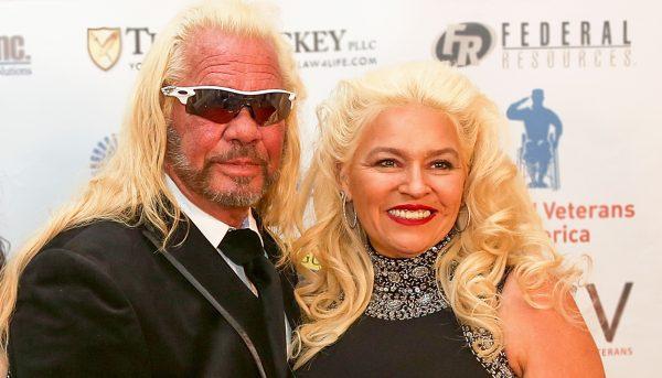 Duane "Dog the Bounty Hunter" Chapman (L) and Beth Chapman attend the Vettys Presidential Inaugural Ball at Hay-Adams Hotel in Washington, on Jan. 20, 2017. (Teresa Kroeger/Getty Images)