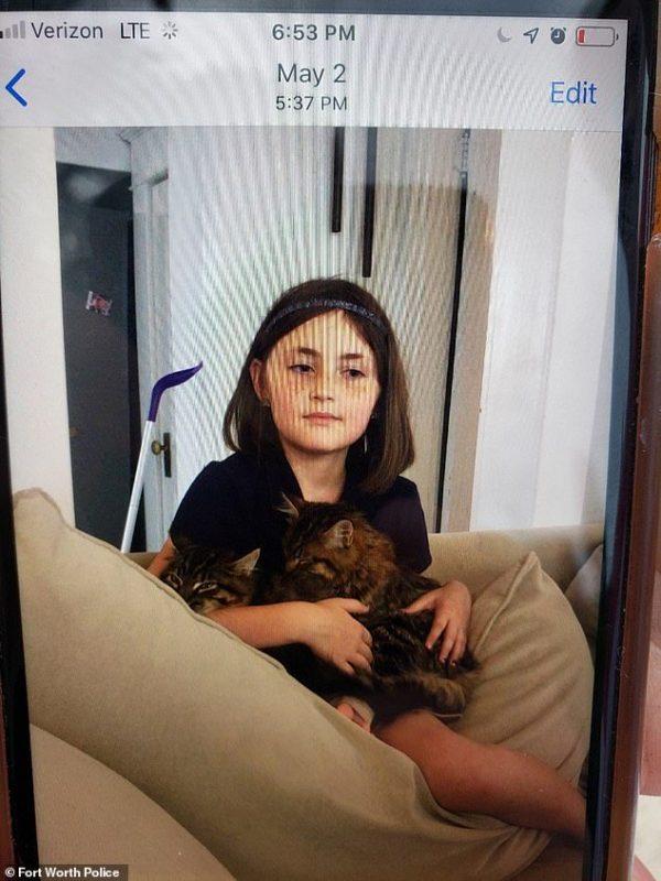 Missing Fort Worth girl Salem Sabatka has been found safe. (Fort Worth Police)