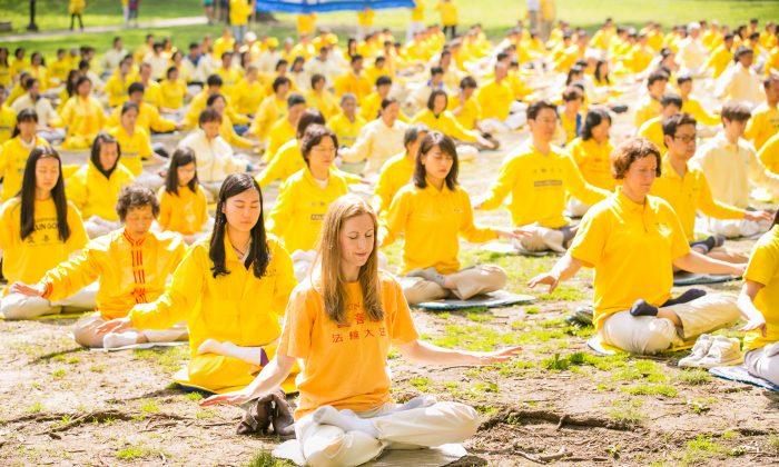 Falun Gong, Popular and Serene Meditation