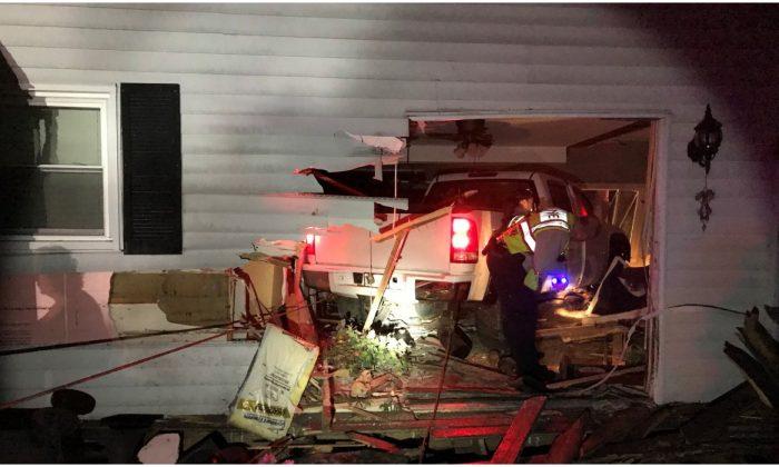 Police: Driver Flees Accident, Leaving 71-Year-Old Trapped Under Pickup in Her Bedroom
