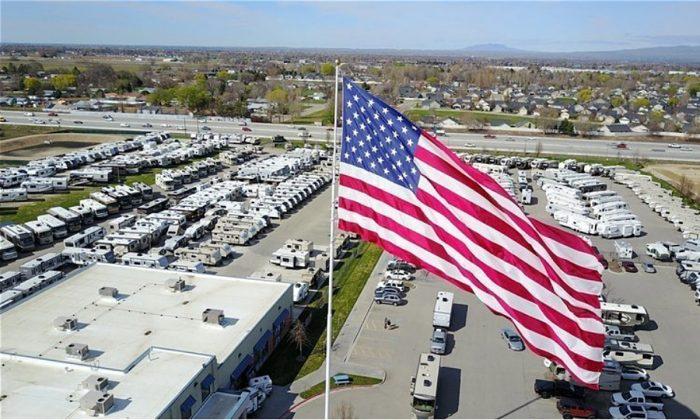 ‘We Will Not Take It Down:’ Lawsuit Over a Large American Flag Hoisted to Pay Tribute to Veterans