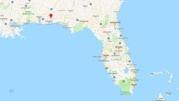 Milton, Florida (Screenshot/Googlemaps)