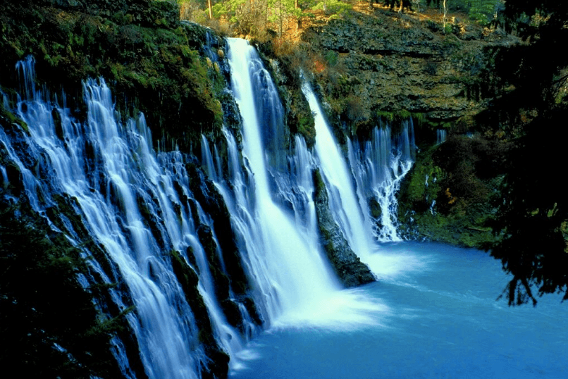 The Burney Falls. (Courtesy of Visit Redding)