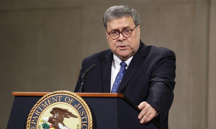 Attorney General Barr Criticizes Nationwide Injunctions