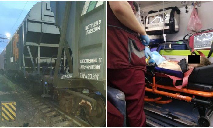 Thrill-Seeking Teenager Blown Off Train Roof By 25,000-Volt Electrical Arc