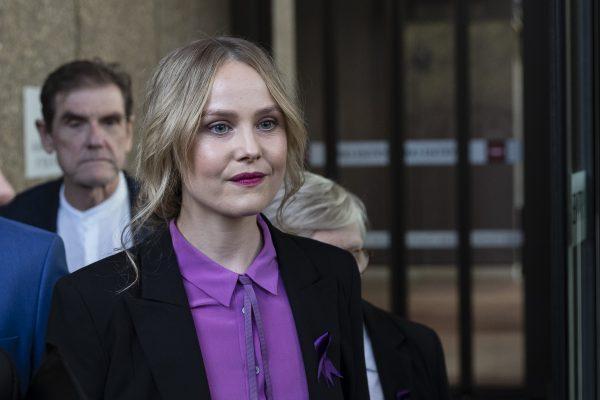 Eryn Jean Norvill is pictured outside the Supreme Court of New South Wales in Sydney, Australia on April 11, 2019. (Brook Mitchell/Getty Images)