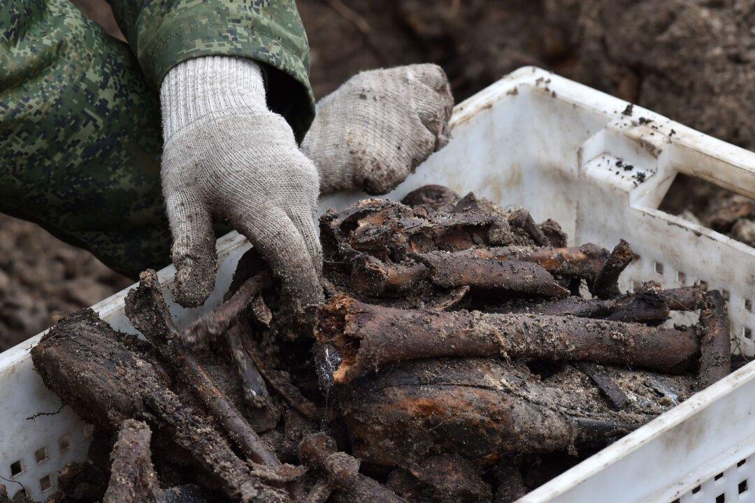 Remains of More Than 1,200 Holocaust Victims Laid to Rest in Belarus After Mass Grave Discovered