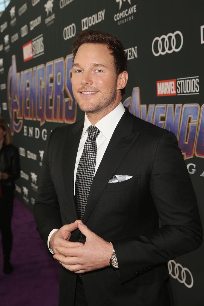 Pratt suited and booted for the premiere of "Avengers: Endgame," April 2019 (©Getty Images | <a href="https://www.gettyimages.com/detail/news-photo/chris-pratt-attends-the-los-angeles-world-premiere-of-news-photo/1138776277?adppopup=true">Jesse Grant</a>)