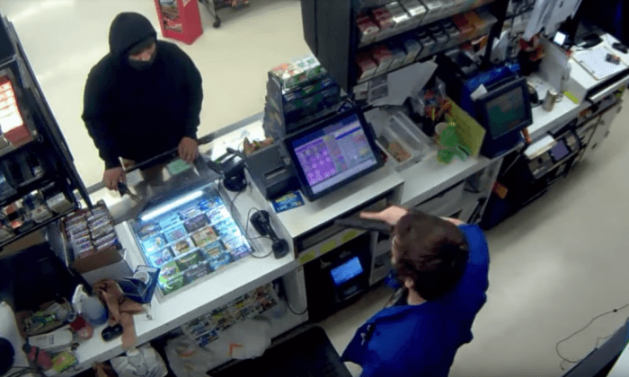 Hatchet-Wielding Thief Flees After Cashier Pulls Out Gun, but What the Store Did Next Has People Outraged
