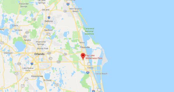 Fay Lake Park, Florida. (Screenshot/Google Maps)