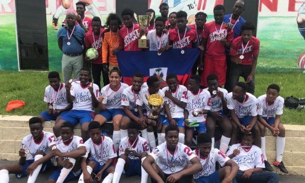 The Little Haiti FC Soccer Club team that lost three members to a car accident on May 25. (Little Haiti FC Soccer Club/GoFundMe)