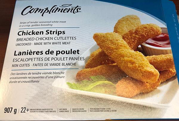 Compliments Frozen Chicken Strips Recalled, Linked to Current Salmonella Outbreak