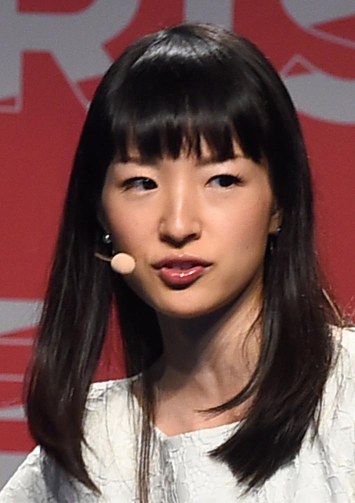 The organizing consultant and author Marie Kondo in 2016. It's unlikely she has hidden treasures in her attic. (CC BY SA 2.0)