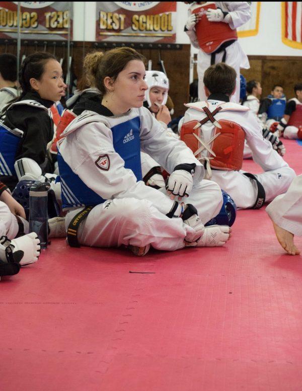 Brianna Salinaro started practicing taekwondo at age 9. (Courtesy of Brianna Salinaro)
