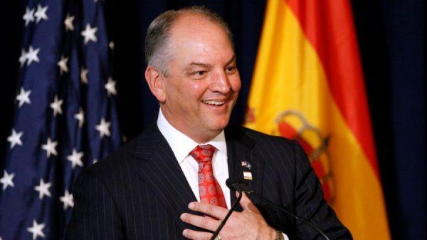 Louisiana Governor John Bel Edwards speaks in New Orleans, Louisiana, on June 15, 2018. (Reuters/Jonathan Bachman)