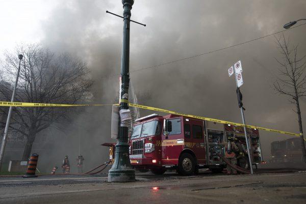 Photo of a fire truck (Tijana Martin/The Canadian Press)