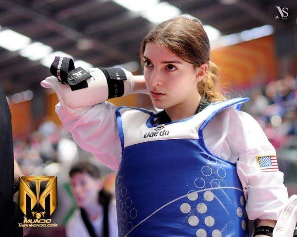 Brianna Salinaro plans on competing in the 2020 Paralympic games in Tokyo, Japan. (Courtesy of Mundo Taekwondo)
