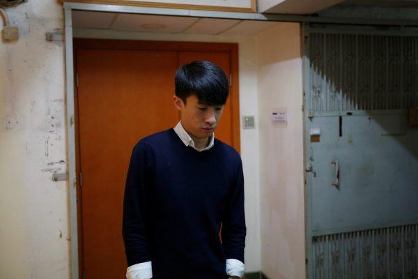 Independence activist Baggio Leung is pictured in an industrial building in Hong Kong, China on Jan. 4, 2019. (James Pomfret/Reuters)