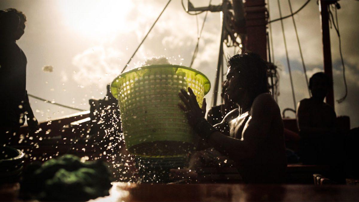Fisherslaves working without sleep or pay. (Vulcan Productions)
