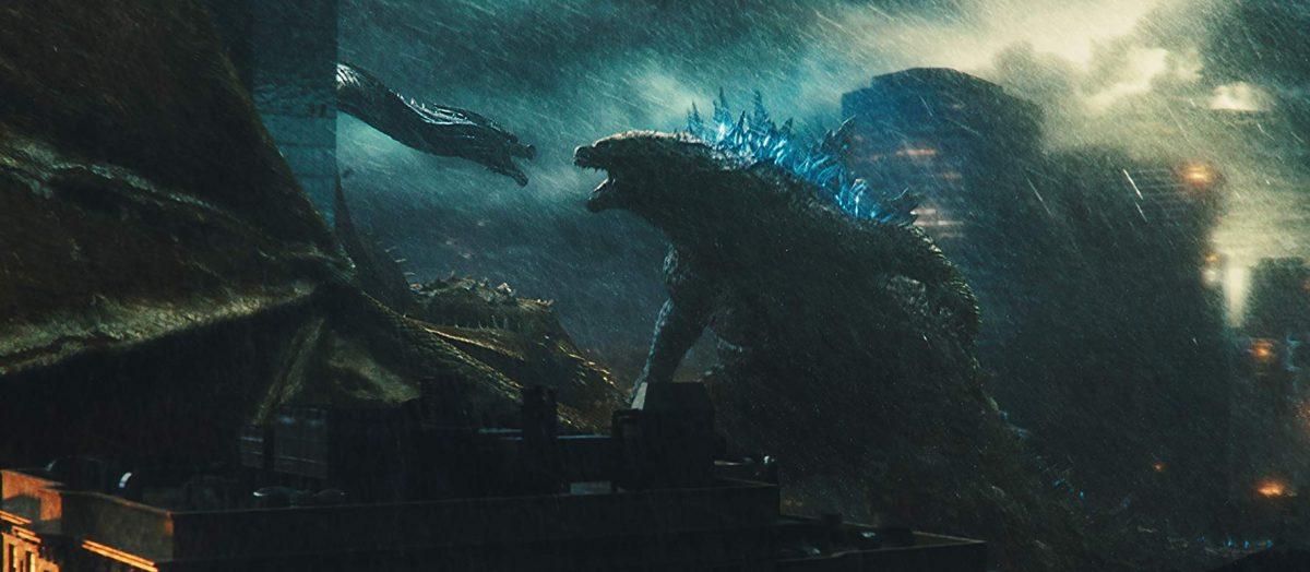 Big baddies face off, in “Godzilla: King of the Monsters.”  (Warner Bros.)