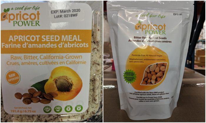 Bitter Apricot Seed Products Recalled Due to Concerns Over Cyanide Poisoning
