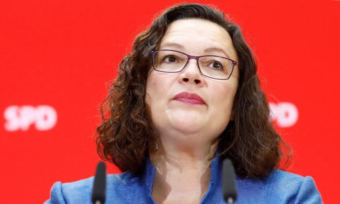 German SPD Leader Quits in Blow to Merkel’s Loveless Coalition