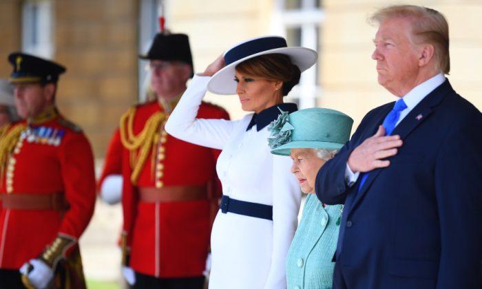 President Trump Arrives in London for State Visit