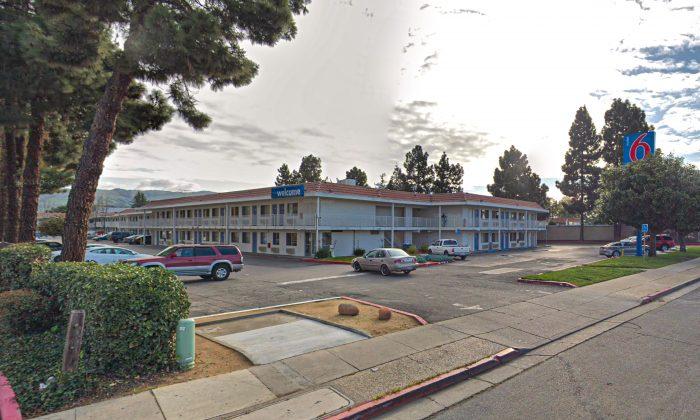 The Motel 6 where the victims were being held captive. (Google Screenshot)