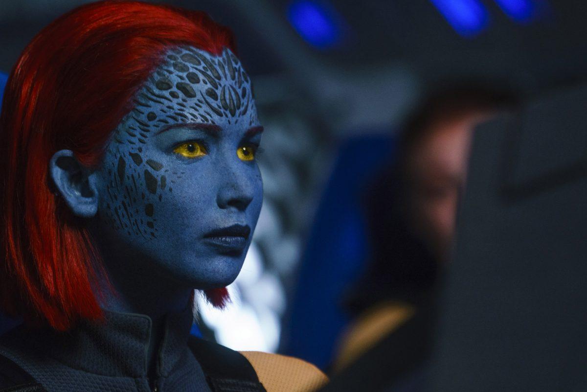 Jennifer Lawrence stars as Raven/Mystique in Twentieth Century Fox’s “X-Men: Dark Phoenix.” (Doane Gregory/Twentieth Century Fox Film Corporation)