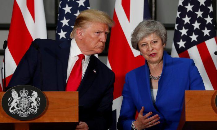 Trump Says Britain Will Get ‘Phenomenal’ Post-Brexit Trade Deal