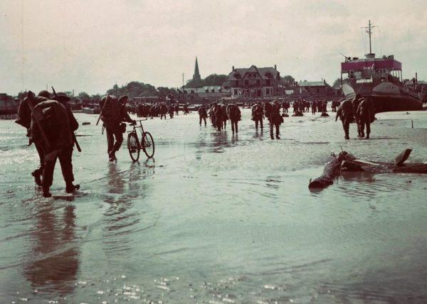 Some of the most vivid film footage of the D-Day landings 75-years ago was shot by a Canadian military film unit using technology obtained from U.S. allies. (Department of National Defence/The Canadian Press)