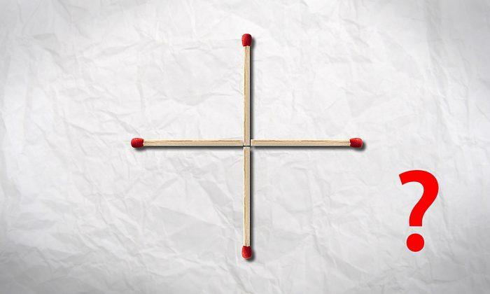 Mindbender: Can You Make a Square by Moving ONLY 1 Matchstick?