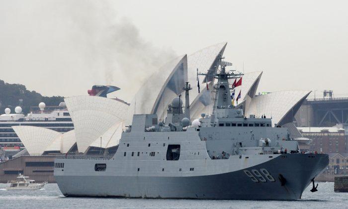 China Warships Leave Sydney After Surprise Visit ‘Raises Hackles’