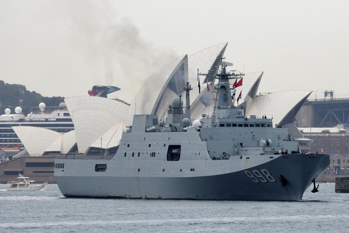 China Warships Leave Sydney After Surprise Visit ‘Raises Hackles’