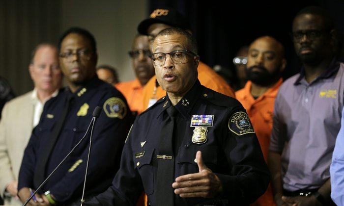 Detroit Police SUV Was Attacked During Protest, Chief Says