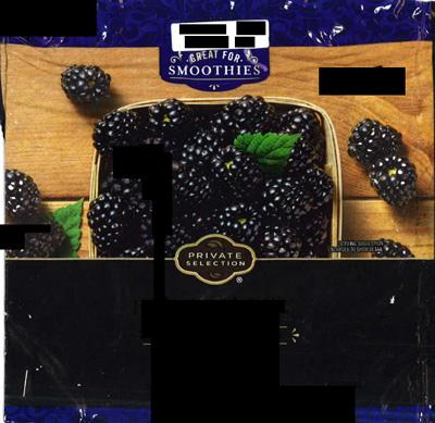 Packaging of recalled frozen berries. (FDA)