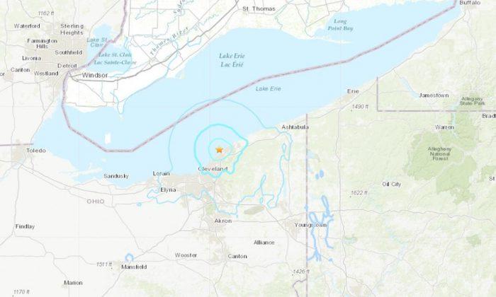 4.0 Magnitude Earthquake Strikes Near Cleveland, Ohio
