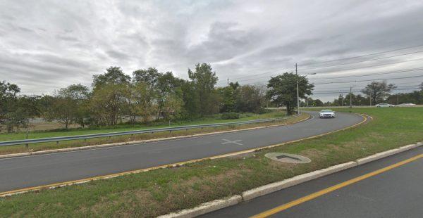 The I-295 Northbound exit ramp at Mount Laurel Township. (Screenshot/Google Maps)