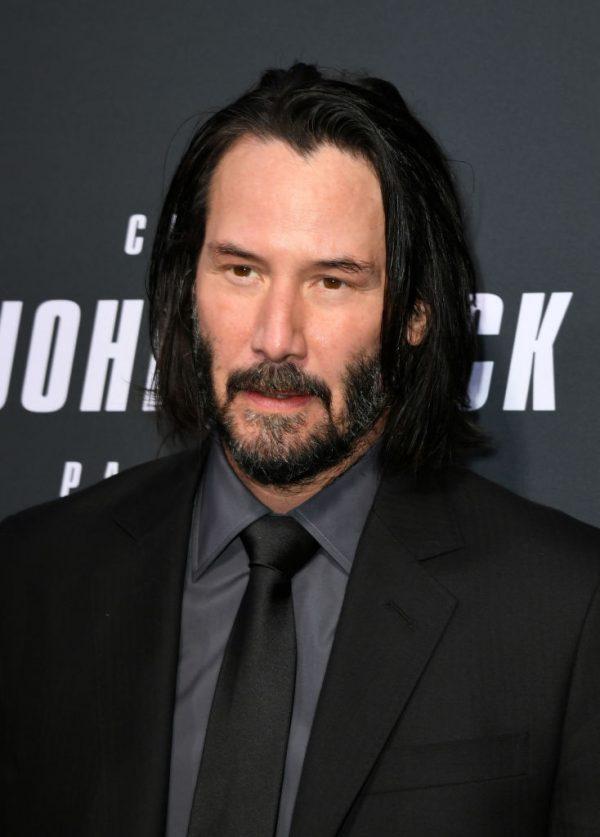 Keanu Reeves attends the special screening of "John Wick: Chapter 3—Parabellum" in Hollywood, California, on May 15, 2019. (Kevin Winter/Getty Images)