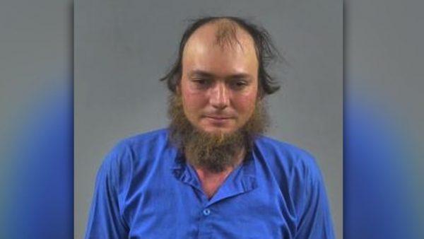 Rueben Yoder, 34, was arrested on multiple charges including DUI after his horse-drawn carriage sideswiped a car in Kentucky on June 12, 2019. (Smiths Grove Police Department)